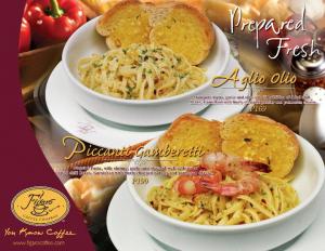 Must try Piccanti Gamberetti!
