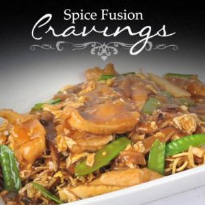 Oyster Chicken on Crispy Noodle