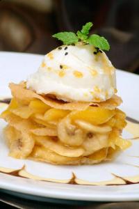 Banana and Langka Rolaye