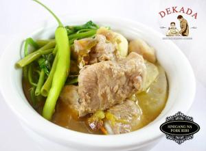 Sinigang na pork ribs
