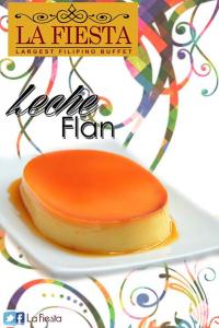 La fiesta Leche flan