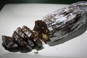 chocolate salami