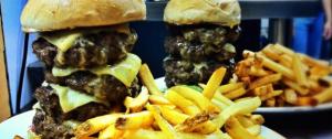 Satisfying burger, you'd be asking for more!