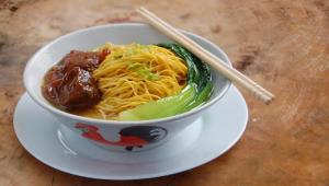 Noodles in Soup with Nanking Beef - Light