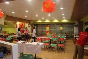 dining area front view