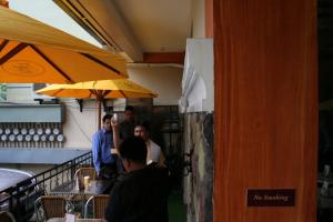dining area at left side