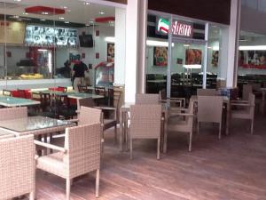 dining area left side view