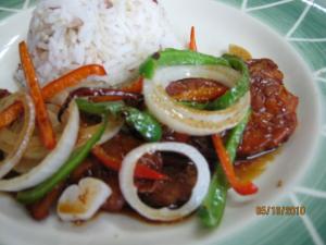 Tempeh steak