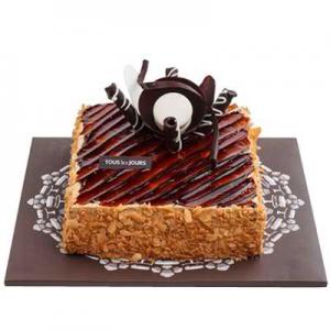 MOCHA CRUNCH CAKE (SQUARE)