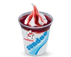 Strawberry-sundae