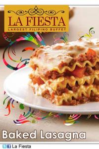 La fiesta Baked lasagna