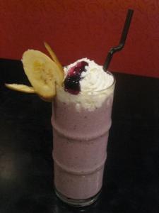 blueberry banana shake