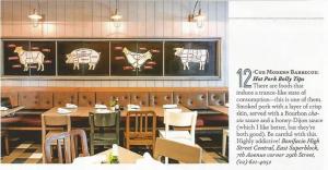 interior dining area