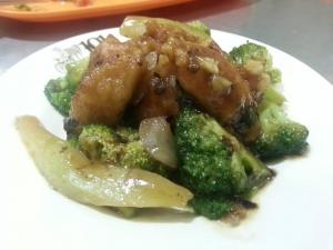 Vegemeat with Broccoli