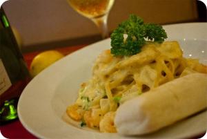 Creamy Shrimp Linguine 3