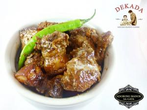 Adobong manok sa gata