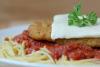 Spaghetti With Chicken Parmigiana