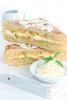 Banana, Almonds And Cream Cheese
