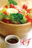 Fresh Tossed Salad With Ham 