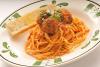 Tomato Pasta With Spinach Tofu Cheese Balls