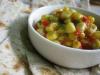 Tortillas With  Roasted Pepper, Mango And Corn